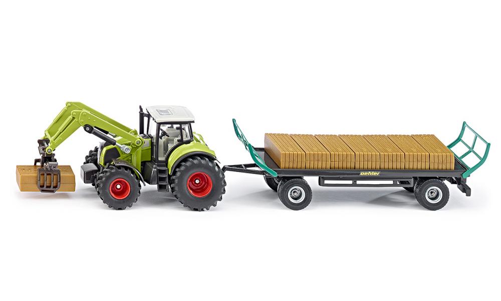 Oehler Traktor mit Ballengreifer und Anhänger › Oehler Maschinen  Fahrzeugbau GmbH
